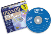 CD-Rpro, ideal para masters e informacin valiosa, triple capa protectora contra rayaduras.